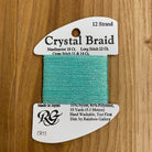 Crystal Braid CR13 Aqua Pearl - KC Needlepoint