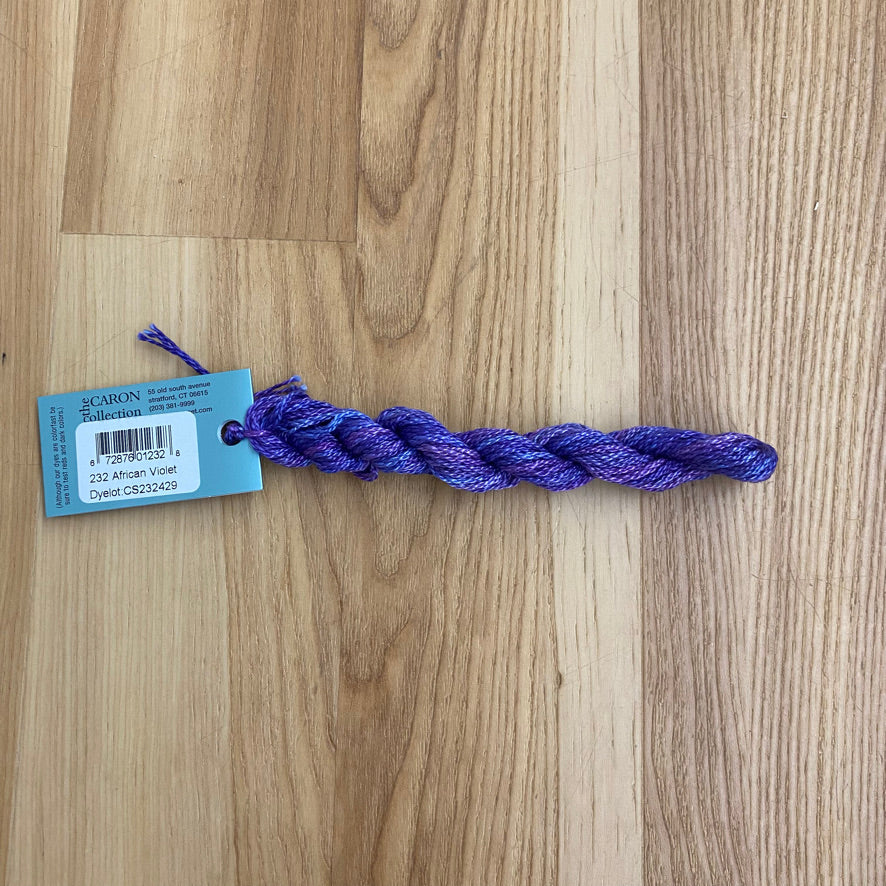 Watercolours 232 African Violet - KC Needlepoint