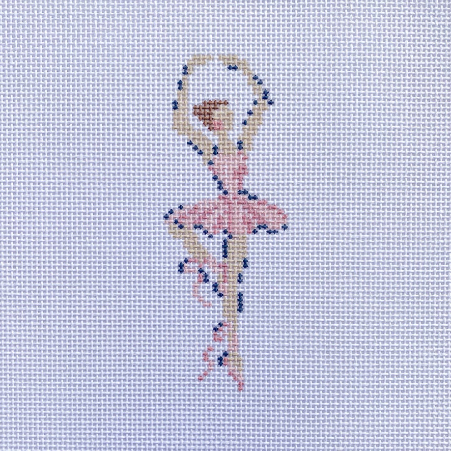 Ballerina Pirouette Canvas - KC Needlepoint