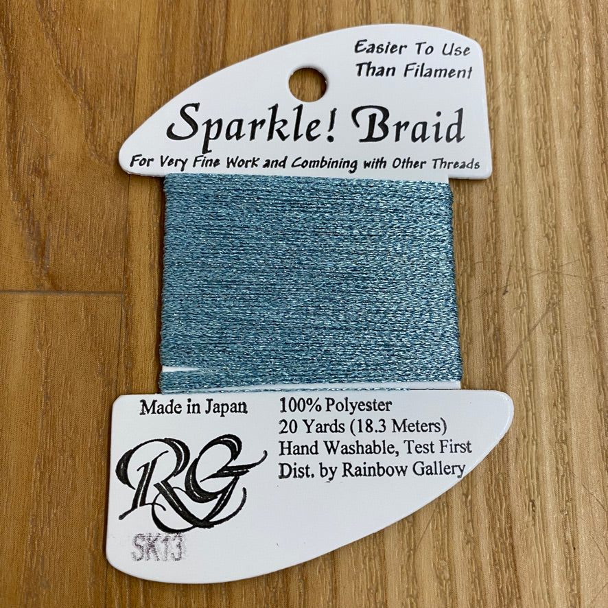 Sparkle Braid SK13 Lite Blue - KC Needlepoint