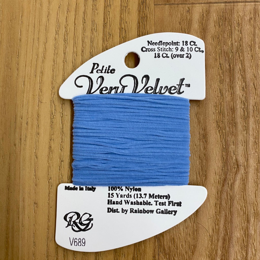Petite Very Velvet V689 Blue Bell - needlepoint