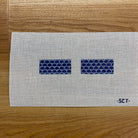 Blue Shells Apple Watchband Canvas - KC Needlepoint