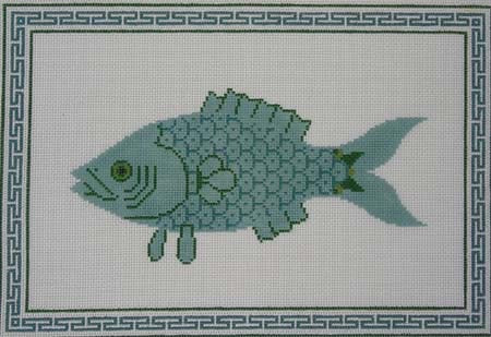 Fish Canvas - KC Needlepoint