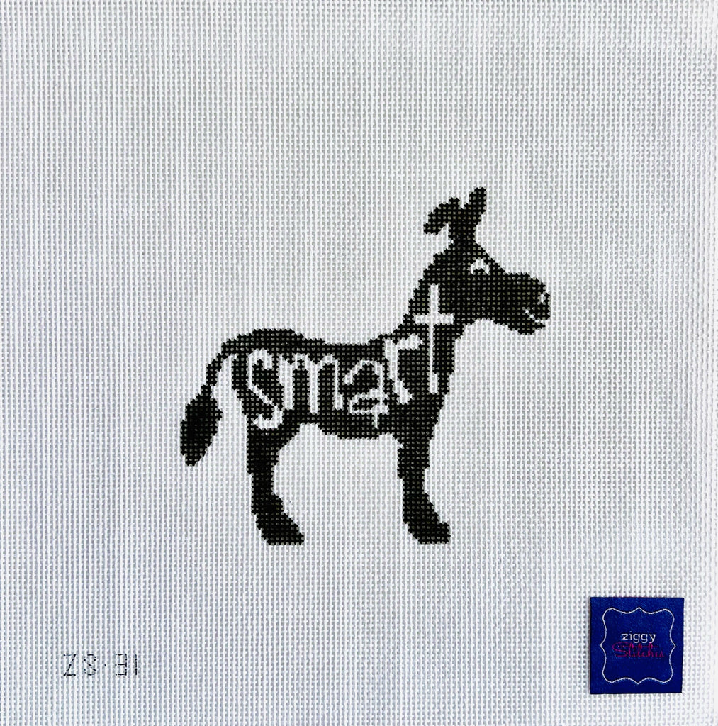 Smart Ass Canvas - KC Needlepoint