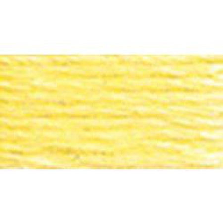 DMC 5 Pearl Cotton 445</br>Light Lemon - KC Needlepoint