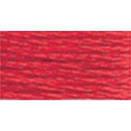 DMC 3 Pearl Cotton 666</br>Bright Red - KC Needlepoint