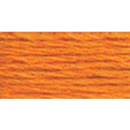 DMC 3 Pearl Cotton 740</br>Tangerine - KC Needlepoint