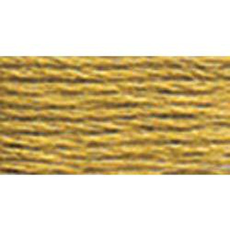 DMC 3 Pearl Cotton 3045</br>Dark Yellow Beige - KC Needlepoint