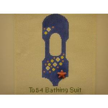 Bathing Suit Topper Canvas - KC Needlepoint