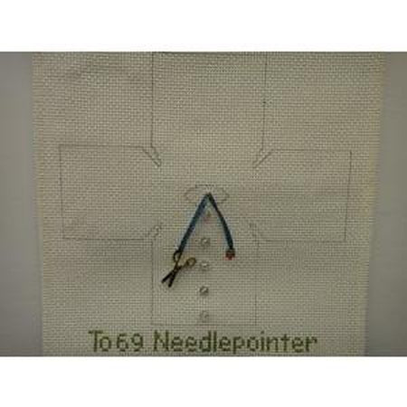 Needlepointer Topper Canvas - KC Needlepoint