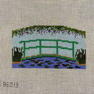 Monet's Bridge Canvas - KC Needlepoint