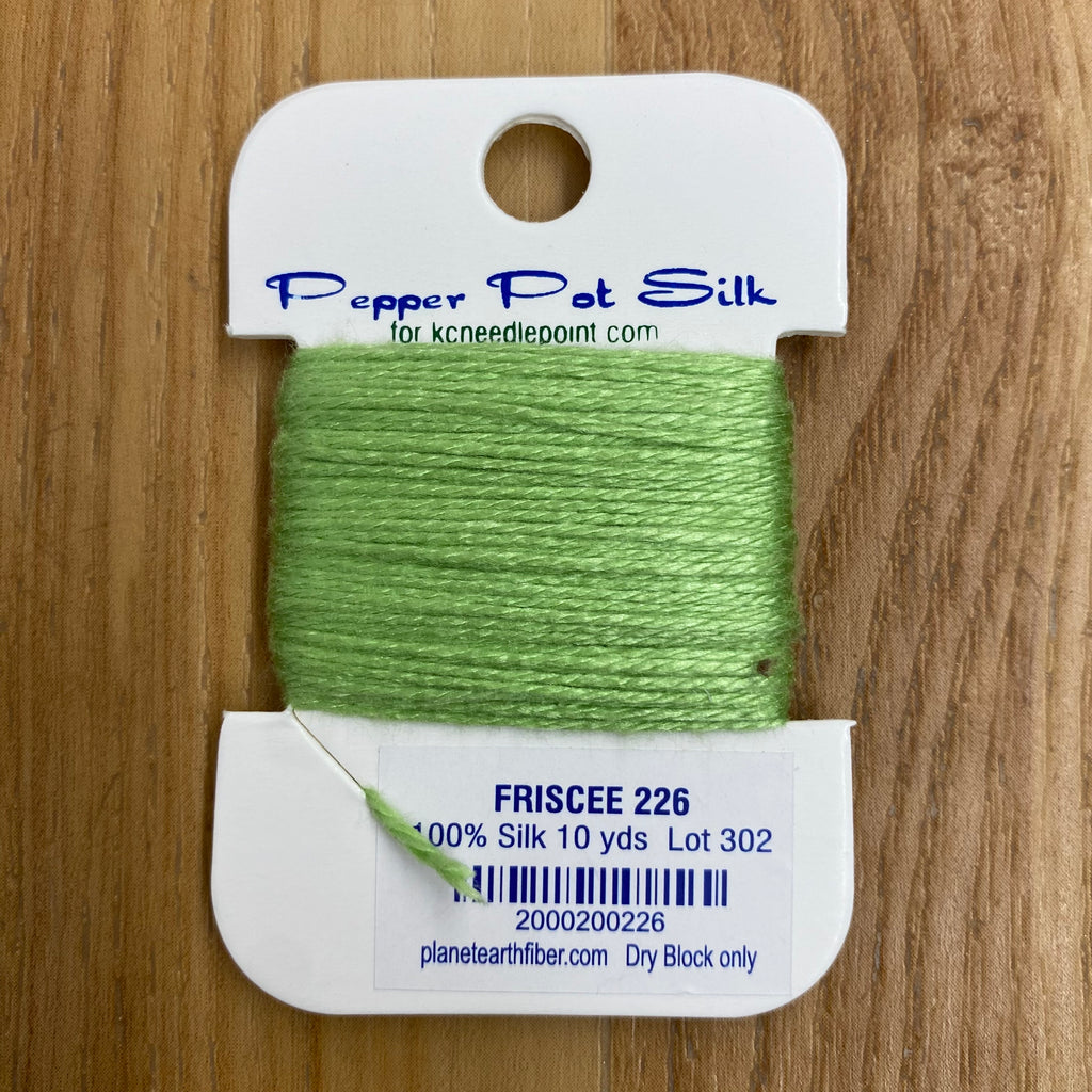 Pepper Pot Silk Card 226 Frisbee - KC Needlepoint