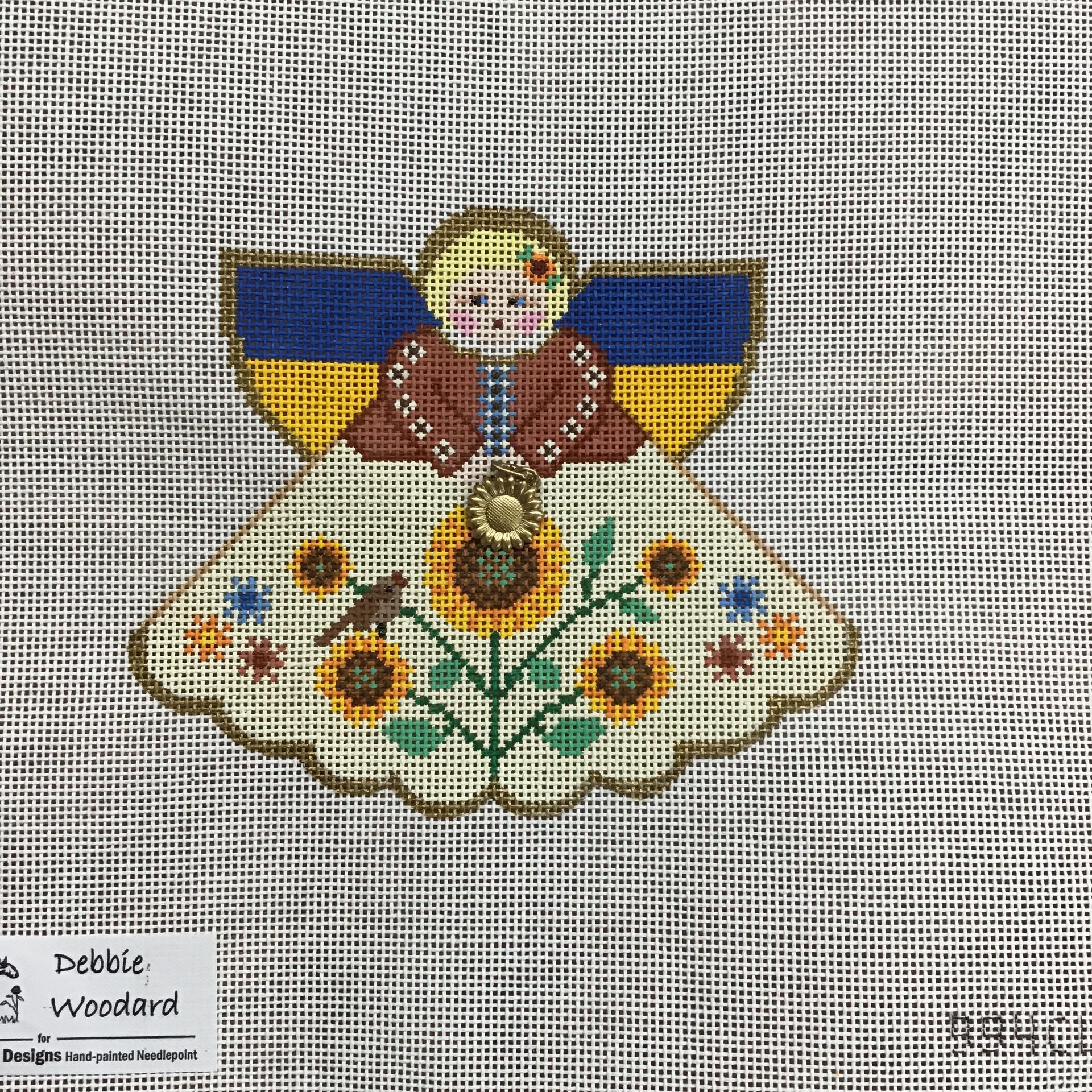ukrainian angels Ukrainian Angel Canvas – KC Needlepoint