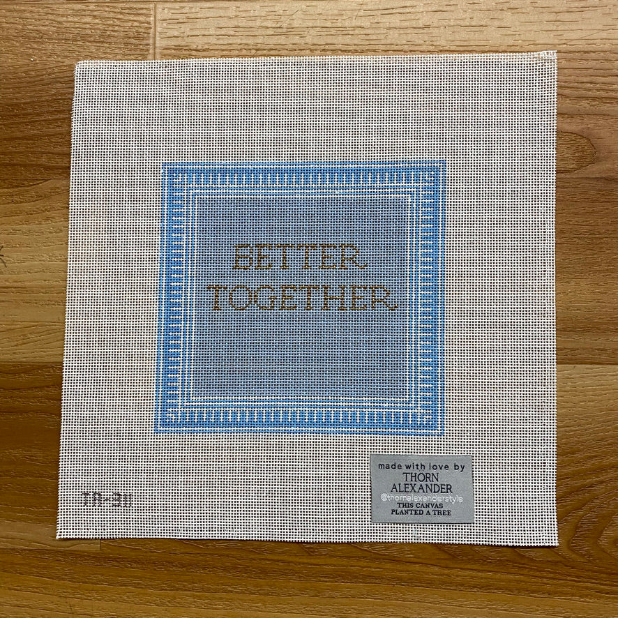 Better Together Canvas - KC Needlepoint