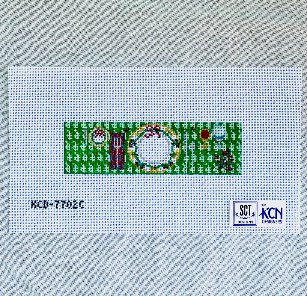 Holiday Napkin Ring Canvases - KC Needlepoint