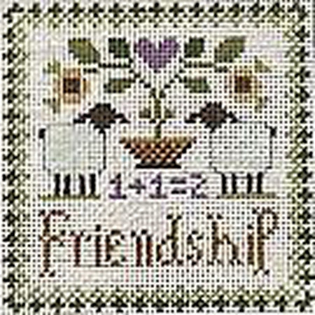 Friendship Canvas - KC Needlepoint
