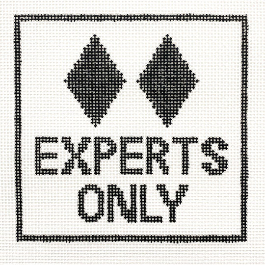 Experts Only Canvas - KC Needlepoint