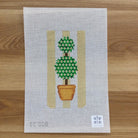 Topiary Eyeglass Case Canvas - KC Needlepoint