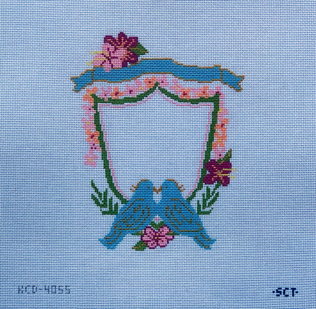 Love Birds Canvas - KC Needlepoint
