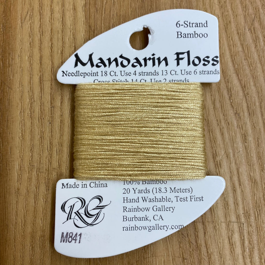 Mandarin Floss M841 Lite Straw - KC Needlepoint