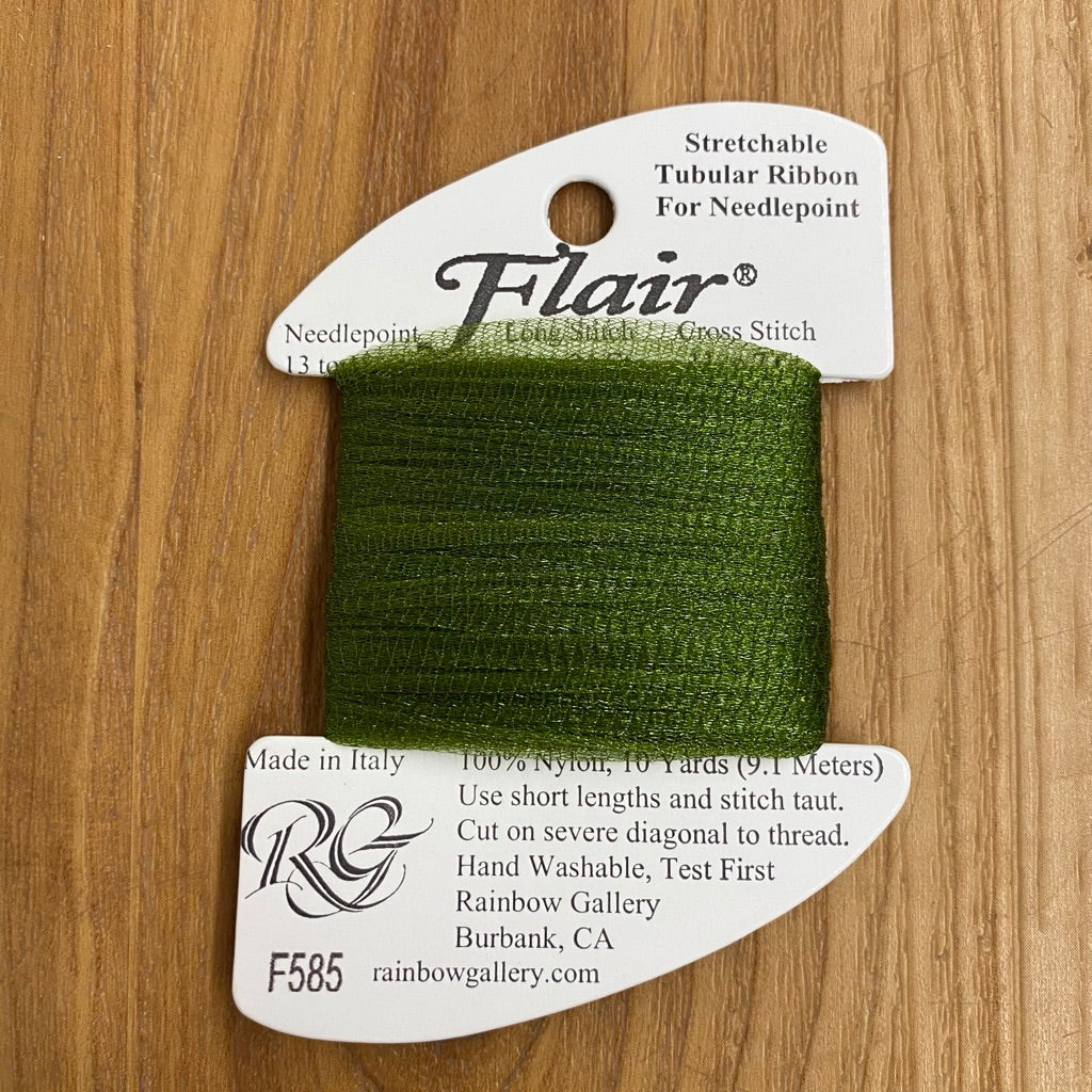 Flair F585 Olive Green - KC Needlepoint