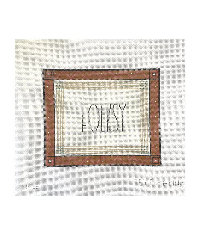 Folksy Canvas - KC Needlepoint