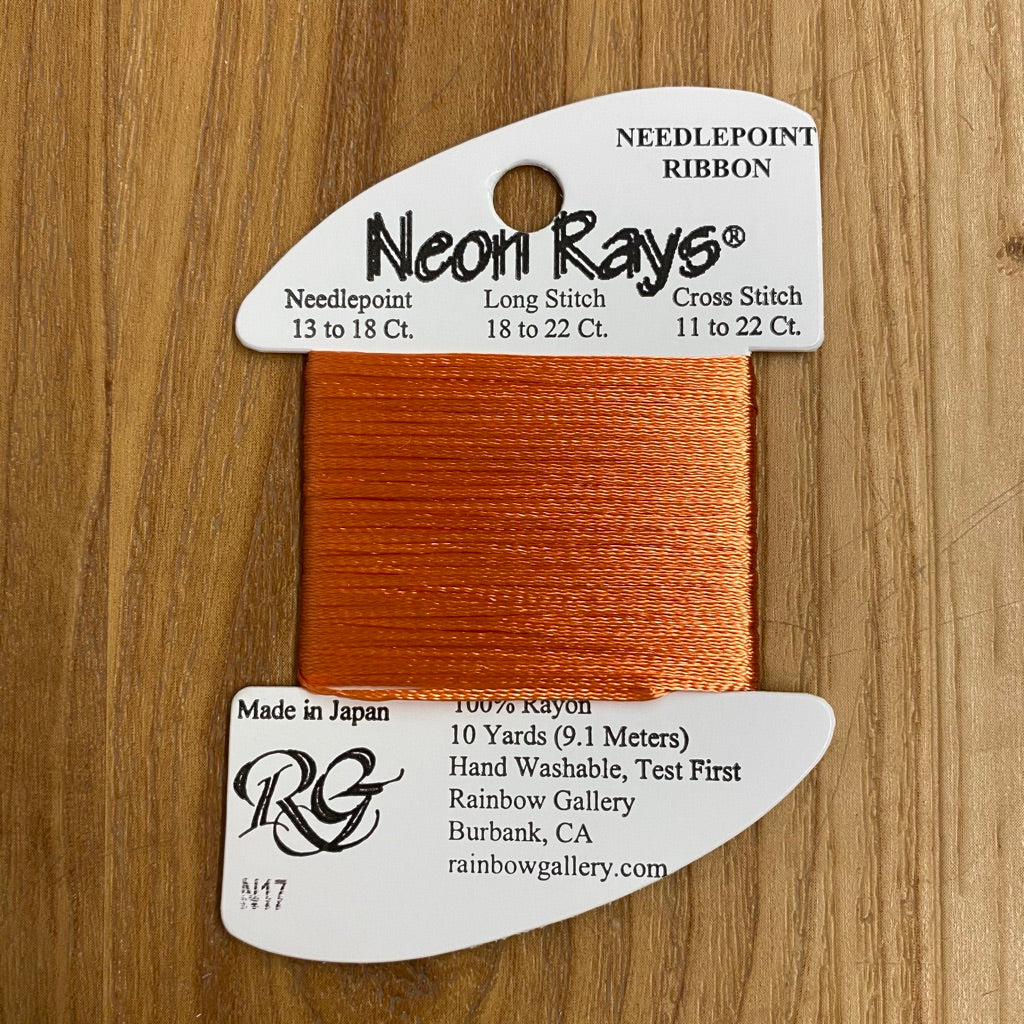 Neon Rays N17 Peach - KC Needlepoint