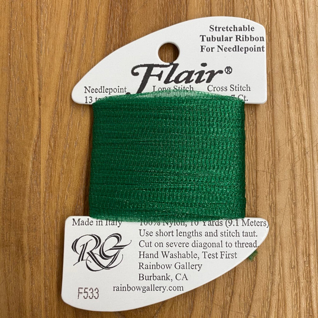 Flair F533 Medium Christmas Green - KC Needlepoint