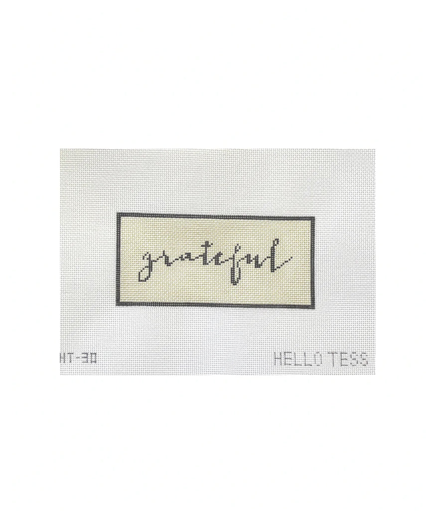 Grateful Canvas - KC Needlepoint