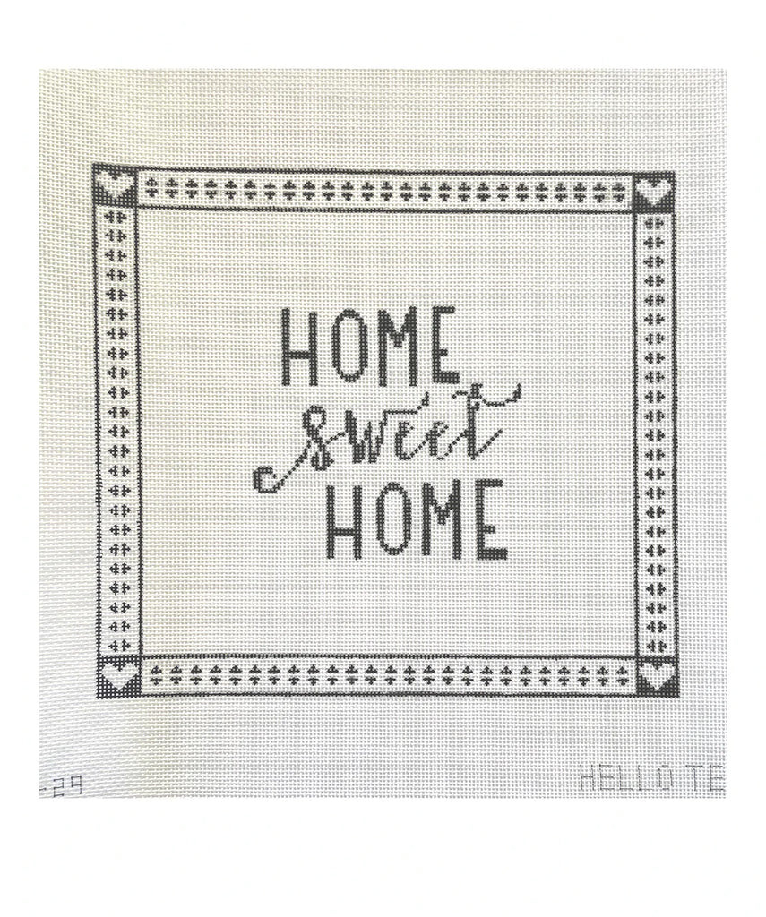 Home Sweet Home Canvas - KC Needlepoint