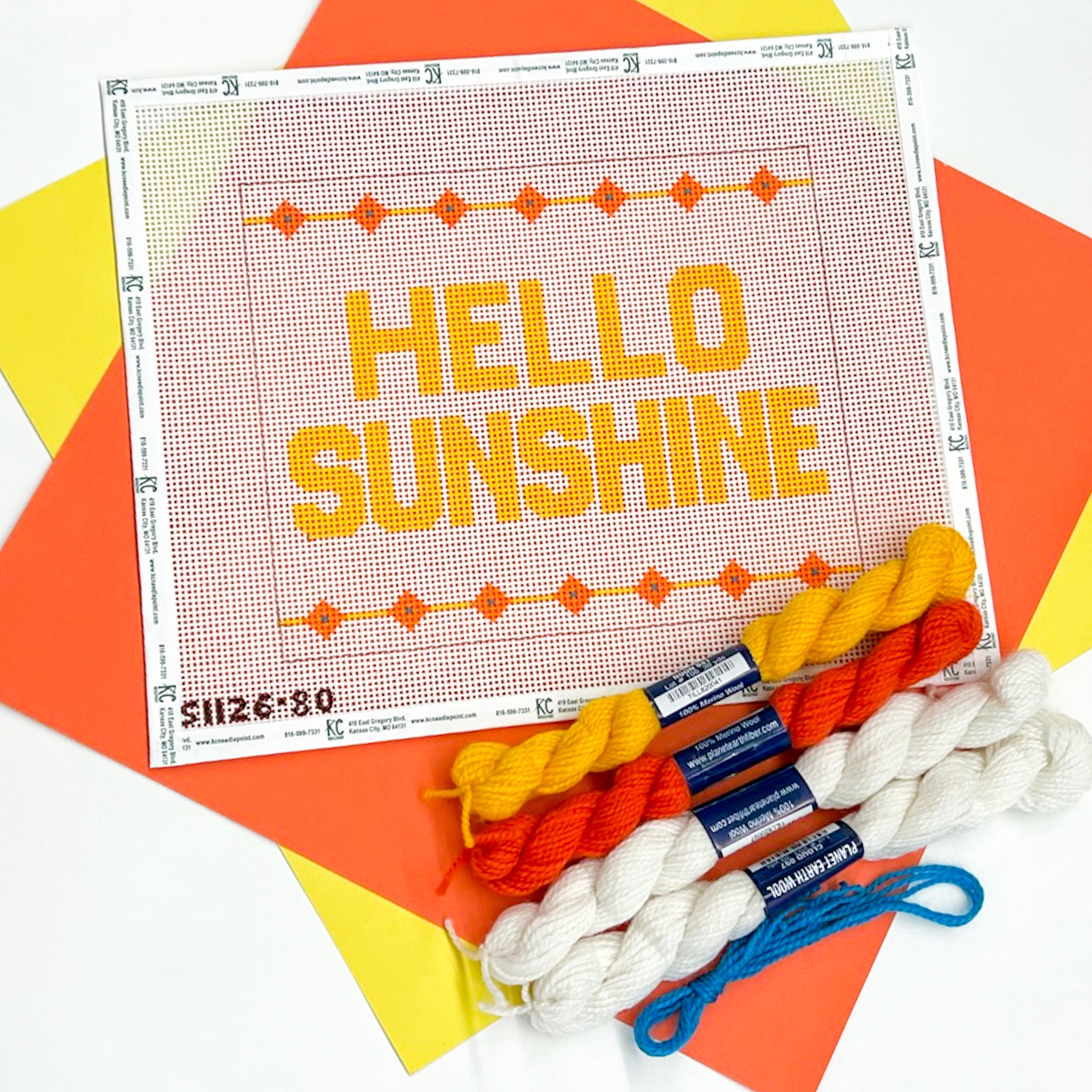 Hello Sunshine Kit - KC Needlepoint
