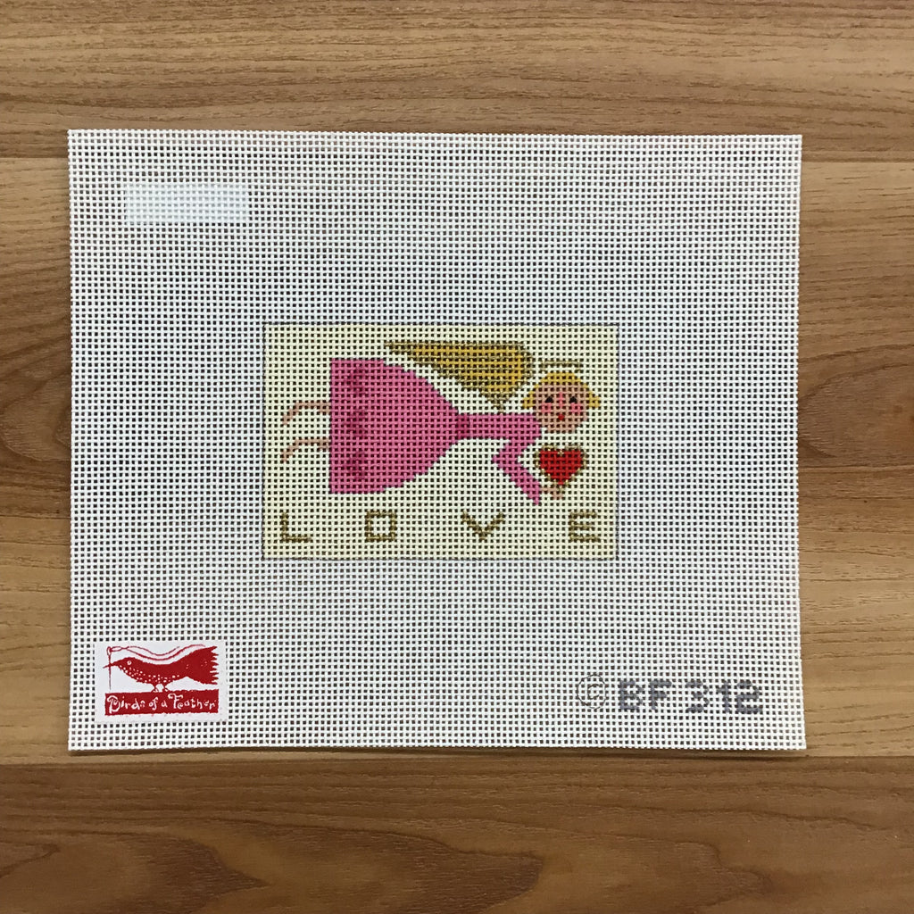 Love Angel Canvas - KC Needlepoint