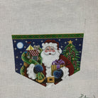 Santa Clause Stocking Topper - KC Needlepoint