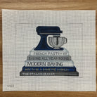 Mixer with Books Canvas - KC Needlepoint