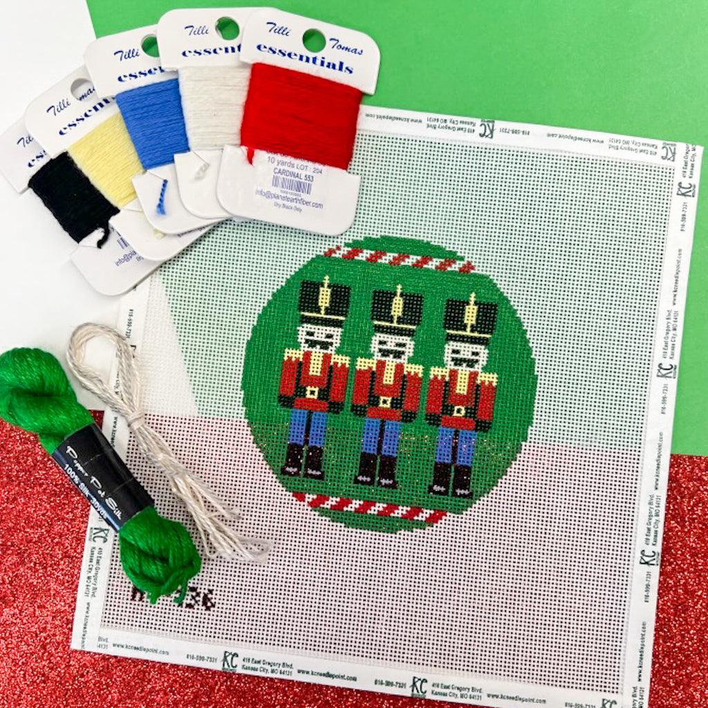 Toy Soldiers Kit - KC Needlepoint
