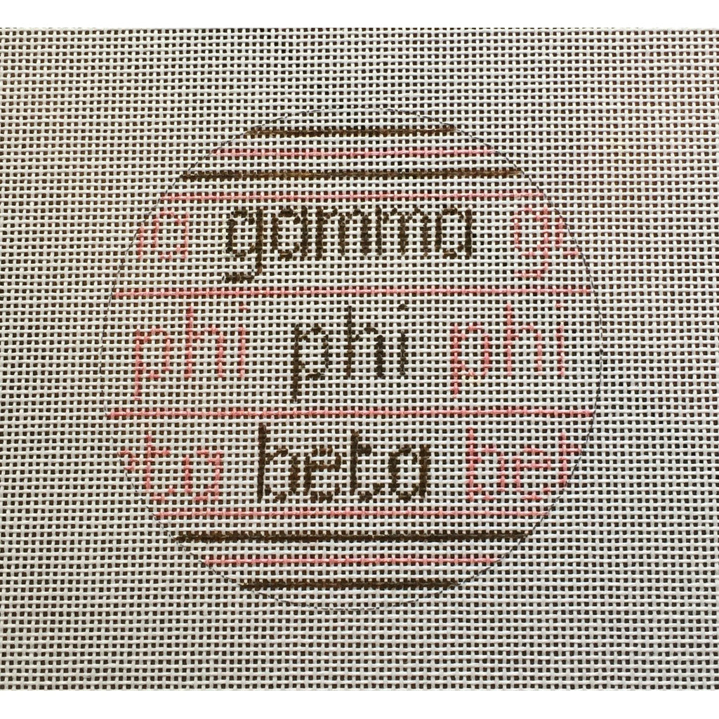 Gamma Phi Beta Ball Canvas - KC Needlepoint