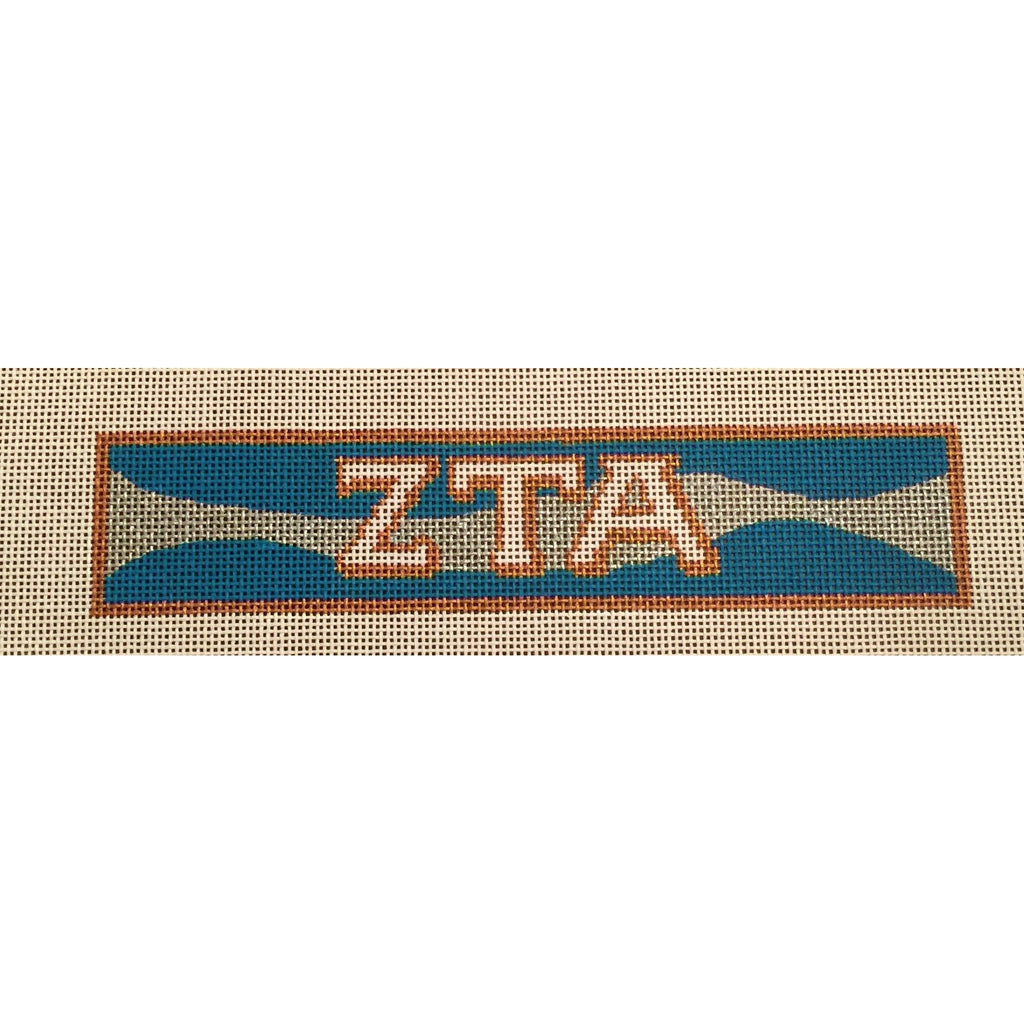 Zeta Tau Alpha Bracelet Canvas - KC Needlepoint