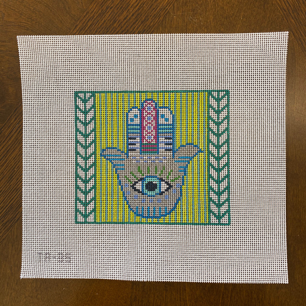 Hamsa Needlepoint Canvas KC Needlepoint