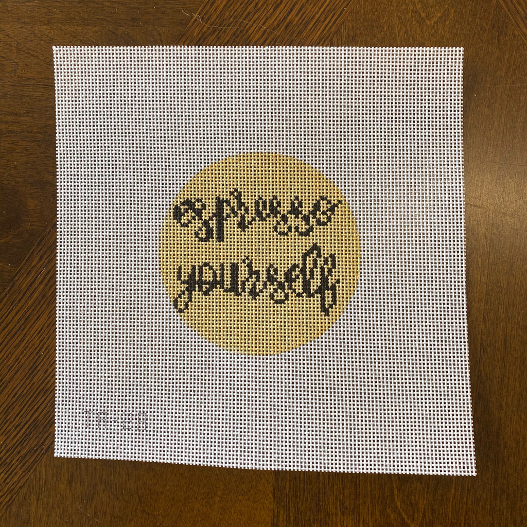 Espresso Yourself Needlepoint Canvas - KC Needlepoint