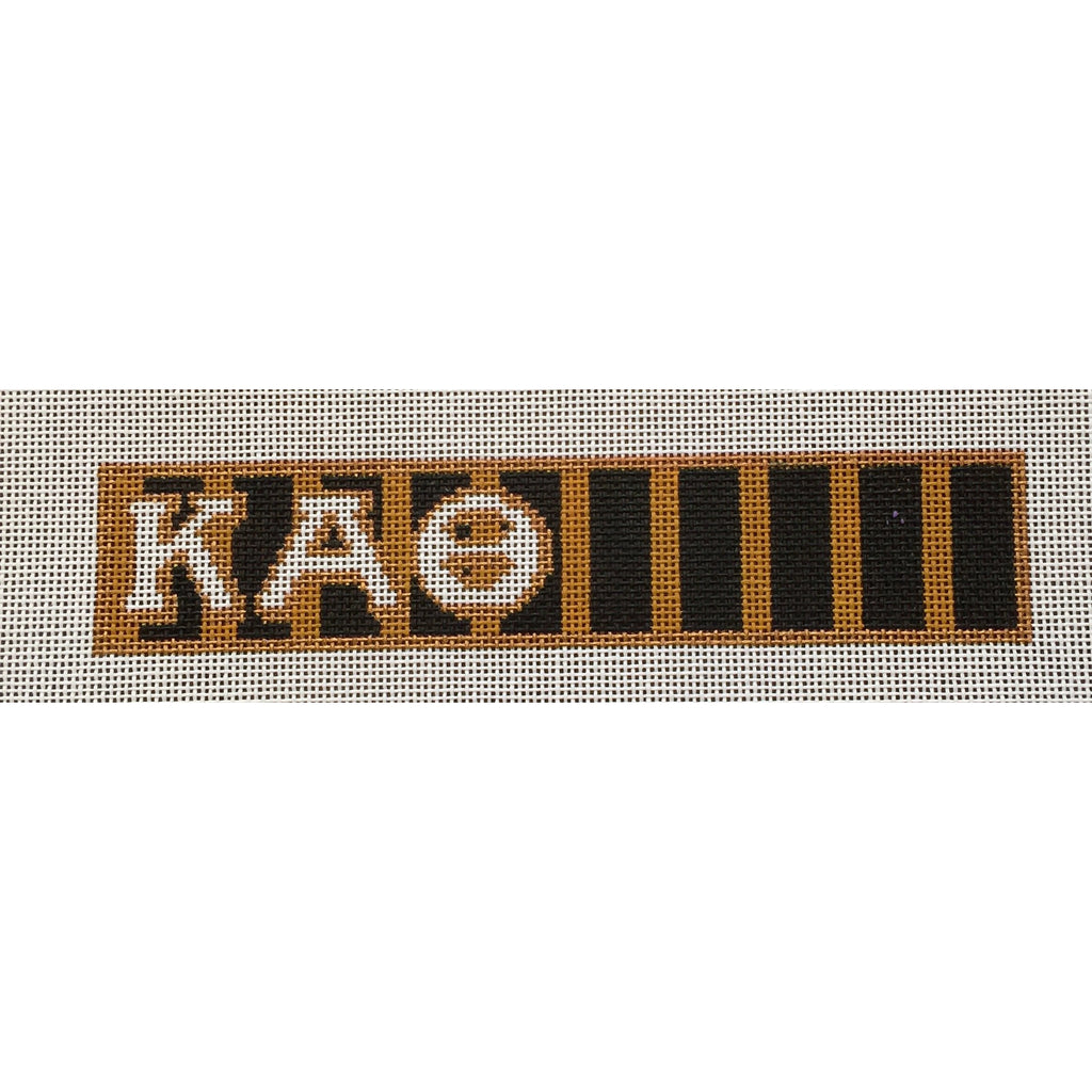 Kappa Alpha Theta Key Fob Canvas - KC Needlepoint