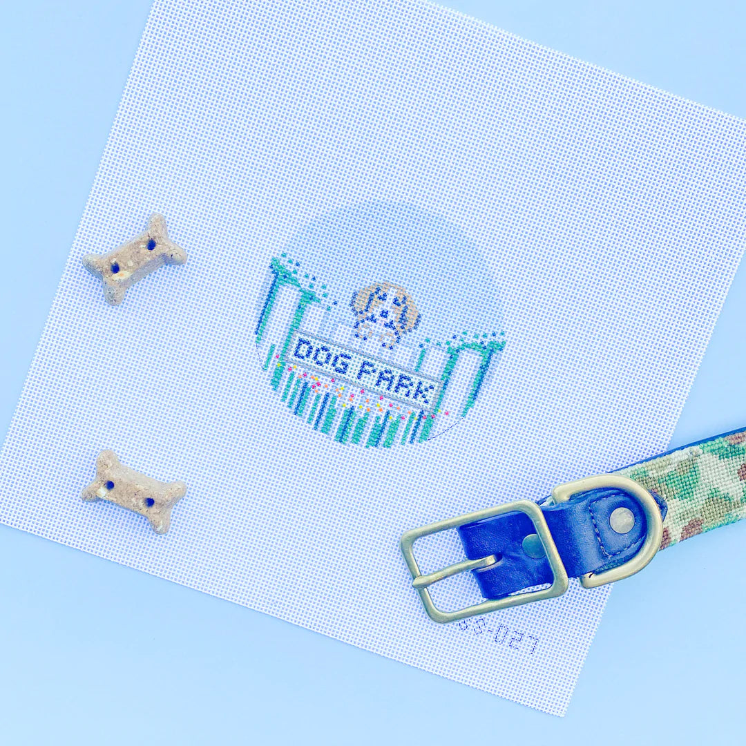 Dog Park - Beagle Canvas - KC Needlepoint