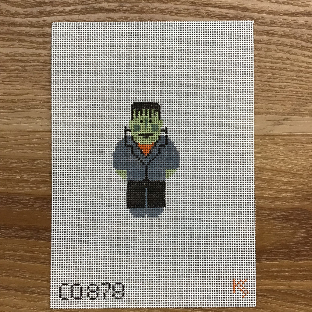 Tiny Frankenstein Canvas - KC Needlepoint