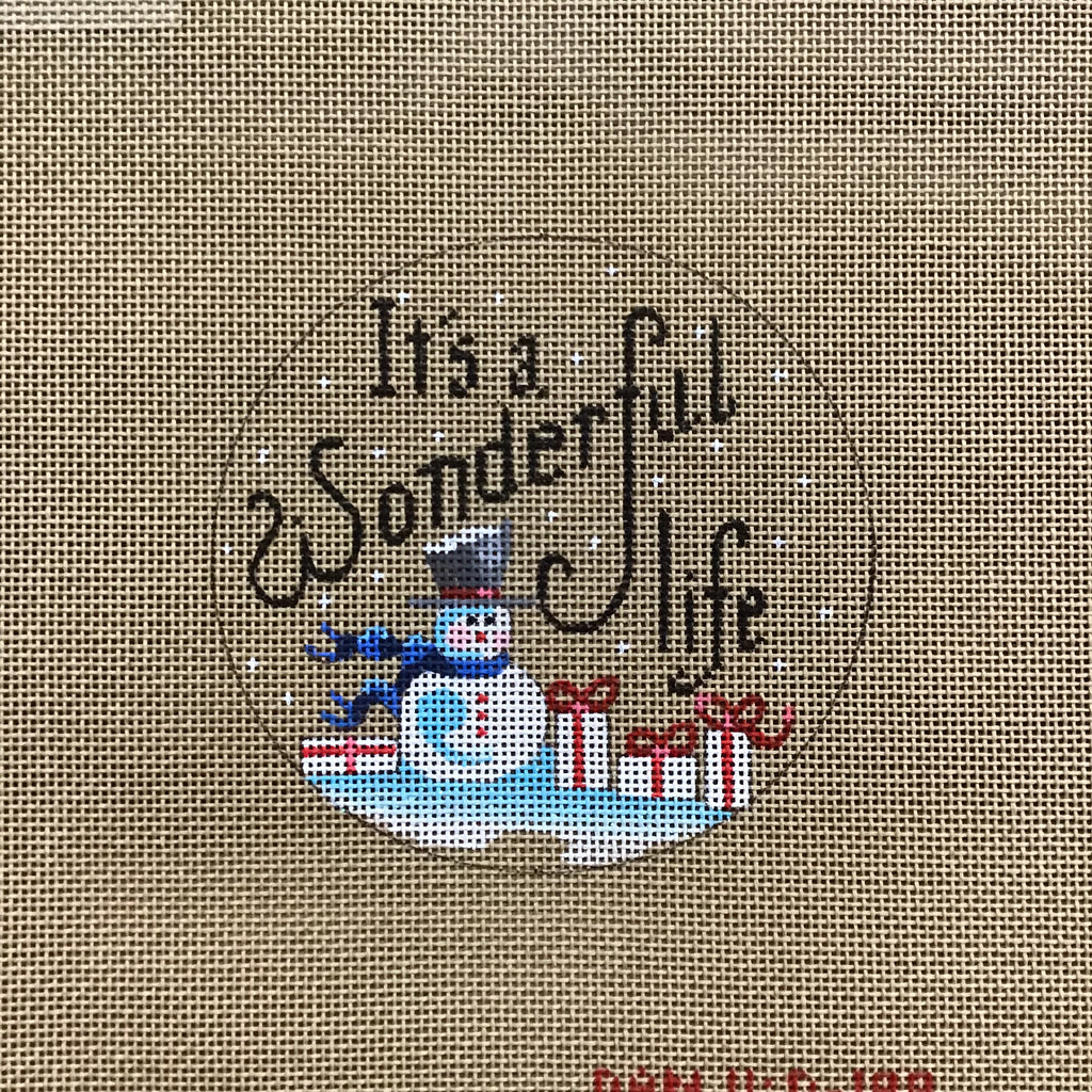 It's a Wonderful Life Canvas - KC Needlepoint