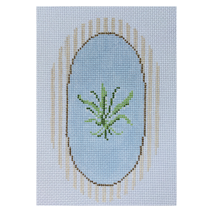 Lily of the Valley Canvas - needlepoint