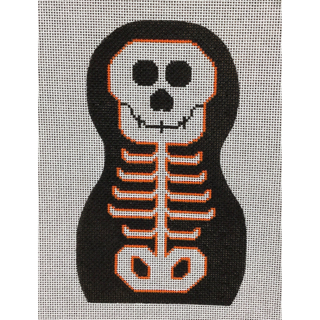 Skeleton Needlepoint Canvas - KC Needlepoint