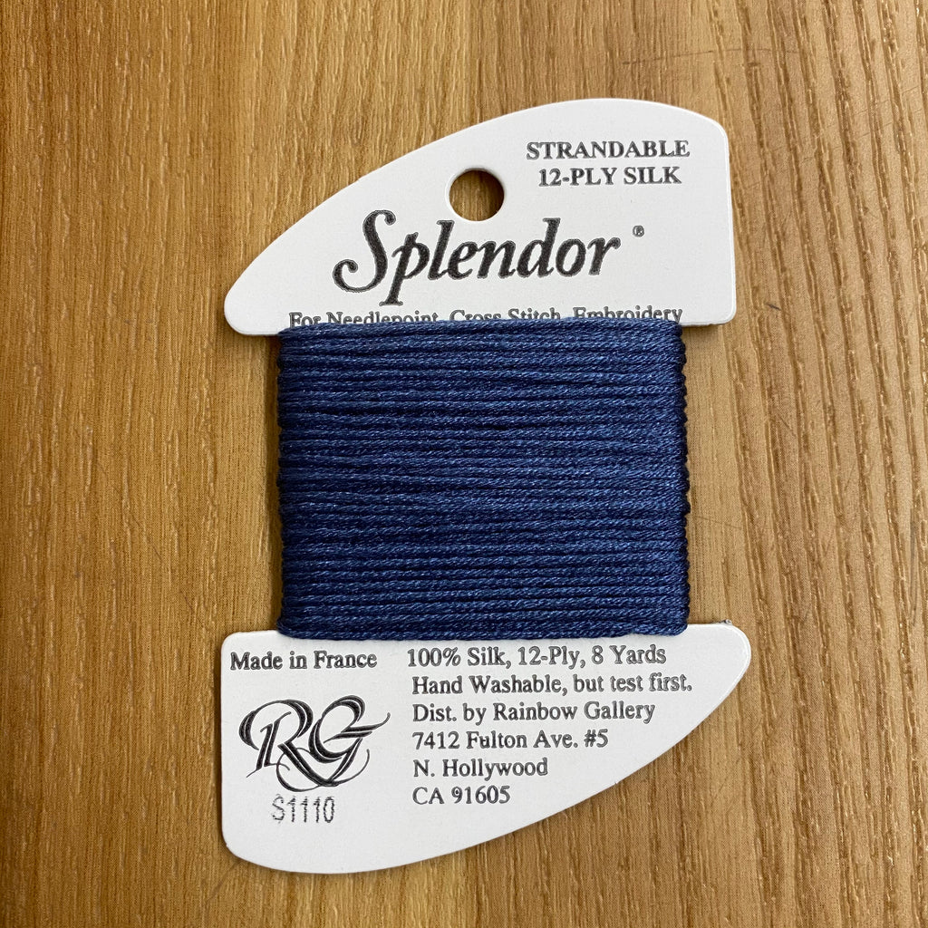 Splendor S1110 Very Dark Blue Violet - KC Needlepoint