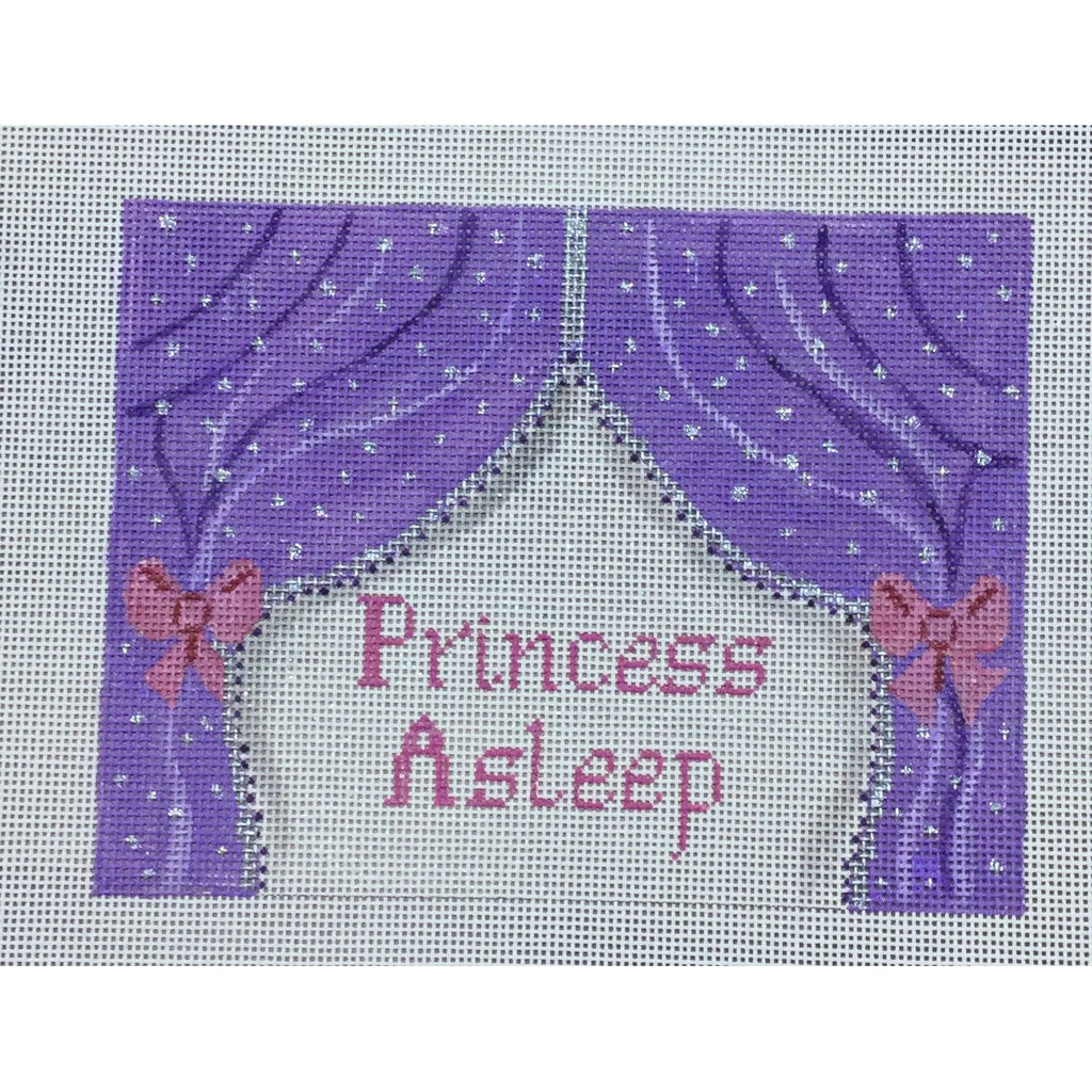 Princess Asleep Canvas - KC Needlepoint