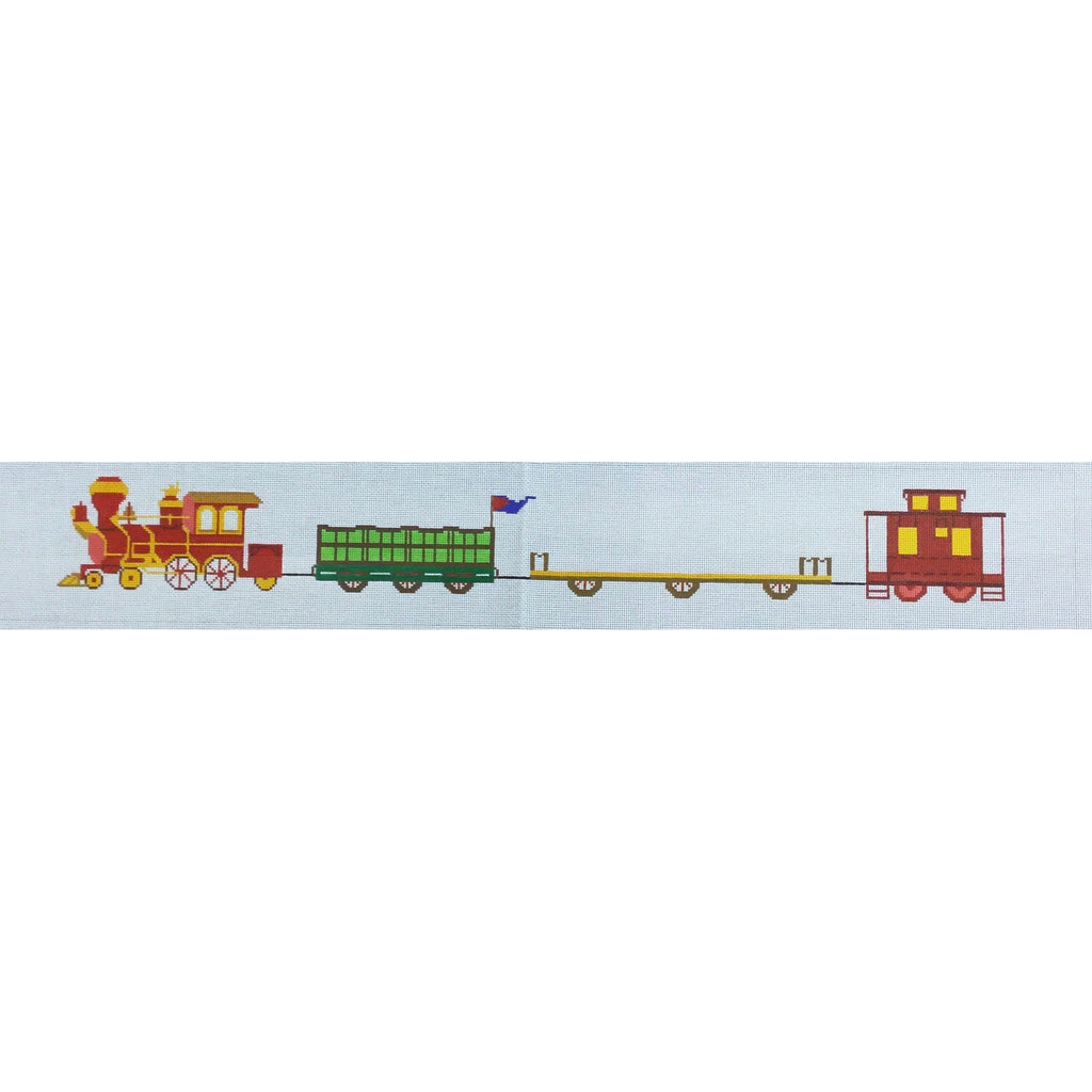 Long Train Canvas - KC Needlepoint