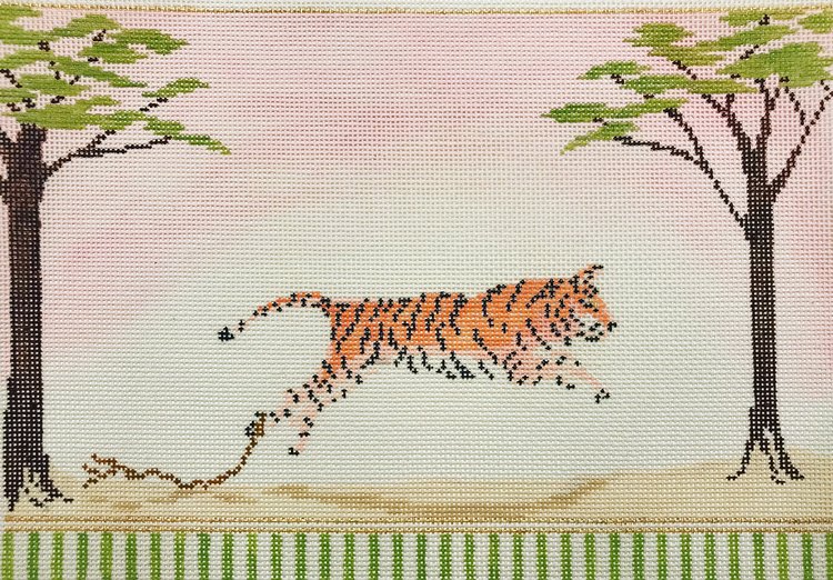 Tiger Canvas - KC Needlepoint