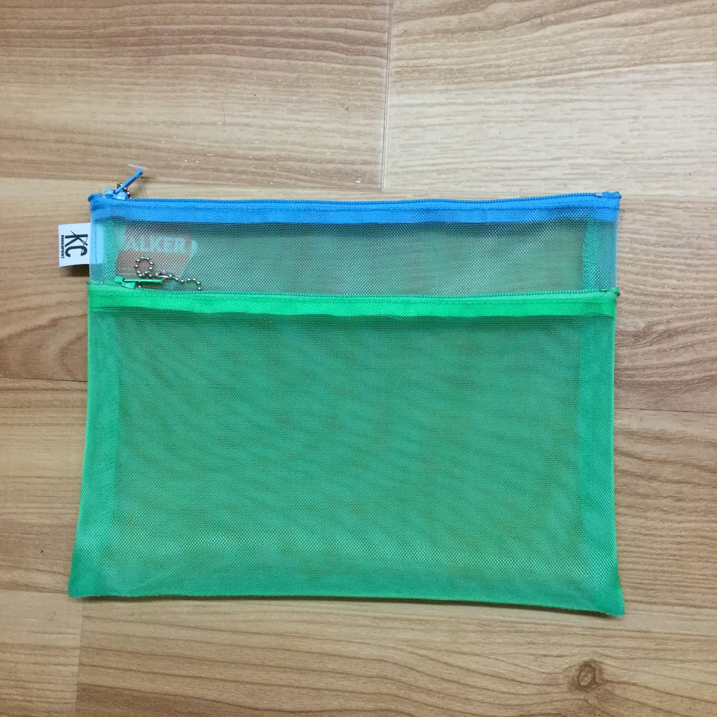 Walker 7x9 Double Zip Bag - KC Needlepoint